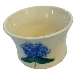 Vintage Ceramic Handless Cup‎ Handmade by S. Lynch, Stone Garden, Haliburton